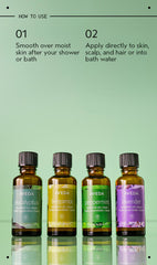 bergamot essential oil + base